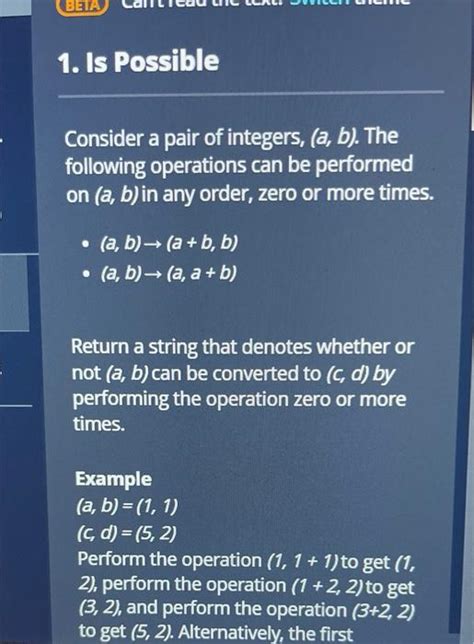 Get the Code! Copied! Use a different Browser. . Consider a pair of integers a b hackerrank